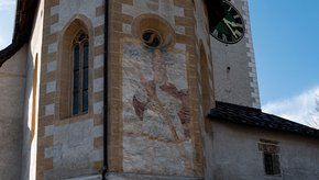 Kirche Castiel, Christophorus