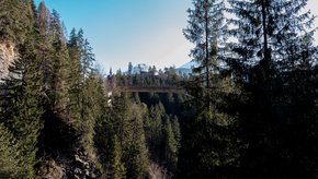 Castieler Tobel, Brücke